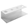 Olympia IJshoorntjeshouder 4 Kegels Roestvrij Staal - 270x97x90mm