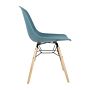 Bolero Arlo stoelen groenblauw (2 stuks)