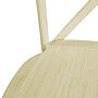 Bolero Manhattan Kruisrug Harsstoelen Naturel (Set Van 4)