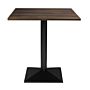 Bolero Complete Tafel Vierkant Donker Hout Effect 700mm