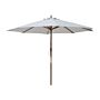 Bolero ronde parasol grijs 300cm