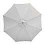 Bolero ronde parasol grijs 300cm