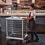 Cambro GN 2/1 trolley 9 etages voor 18x 1/1/ GN bakken
