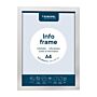 Europel Info Frame / Zelfklevende Set 2 Stuks A4 Zilver