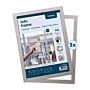 Europel Info Frame / Zelfklevende Set 2 Stuks A4 Zilver