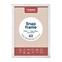 Europel Snap Frame A3 25mm Mat Wit