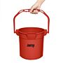Jantex Rode Maatemmer Met Schenktuit 10Ltr