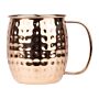 Olympia Barware Gehamerd RVS Koper Gecoate Mokken 440ml