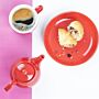 Olympia Café Theepot Rood 450ml (2 Stuks)