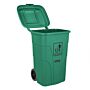 Jantex 120Ltr Container Met Voetpedaal Groen