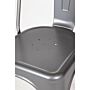 Bolero Bistro stalen stoel grijs (4 stuks)