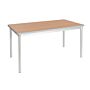 Gopak Enviro rechthoekige indoor eettafel berkeneffect 1400mm
