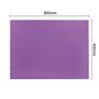 Hygiplas HDPE snijplank paars - 600x450x12mm