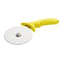 Hygiplas RVS pizzawiel geel 10cm
