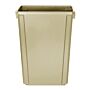 Jantex Smalle Afvalbak Beige 60Ltr