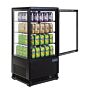 Polar C-Serie Energiezuinige Toonbankkoeling Zwart 68Ltr