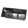 COMBISTEEL IJSLEPEL SPOELBAK 270X110X120 MET WATERAFVOERGAT EN STANDPIJP, 7108.0005