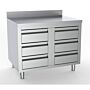 COMBISTEEL 700 WERKTAFEL MET 6 LADEN RAND 1000, 7333.0286
