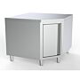 COMBISTEEL WERKTAFEL HOEK MET DEUR 1000/1000 VOOR 700MM TAFELS, 7333.0292