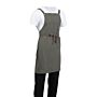 Soutside katoenen halterschort khaki
