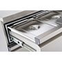 Foster Flexdrawer, koellade / vrieslade +1/+4°C, -18/-21˚C, rvs 304 uit- en inwendig en werkblad met spatrand, FFC6-2, 35-102