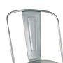 Bolero Bistro gegalvaniseerd stalen stoelen (4 stuks)