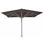 Horeca parasol 3x3 meter Bali grijs zonder volant