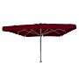 Horeca Parasol 4x4 Bali bordeaux rood