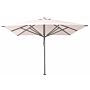 Horeca parasol 3x3 meter Bali wit zonder volant