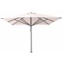 Horeca parasol 3x3 meter Bali wit zonder volant