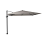 Horeca zweefparasol Bali 4x3m grijs-antraciet