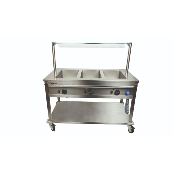 SARO Bain Marie trolley model BTS-2, 126-1515