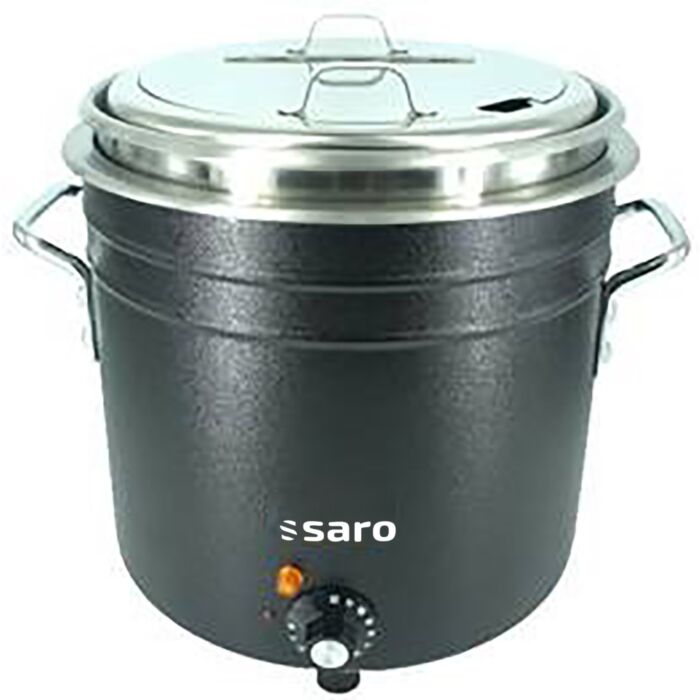 SARO Retro soepketel model retro zwart, 175-2210