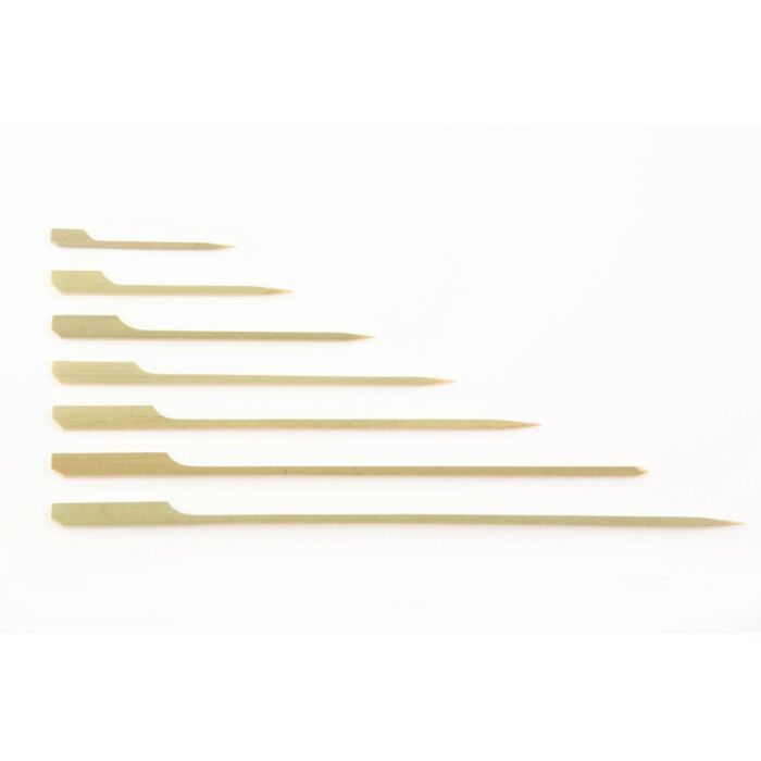 Prikker bamboe pin 300 mm, 12x100 per doos