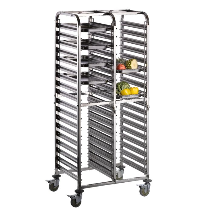 SARO Trolley voor bakbladen 600 x 400 mm model LIAM DUO, 350-1012