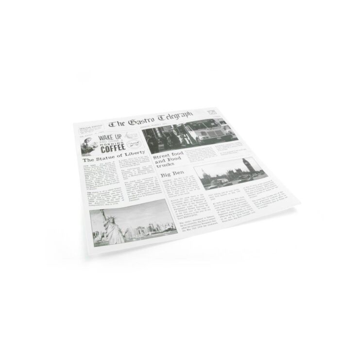 Vetdicht papier News Paper 300 x 300mm, 6x300 per doos