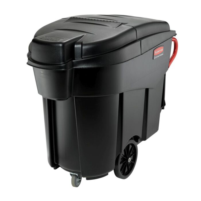 Mega Brute mobiele afvalverzamelaar, Rubbermaid, model: VB 000973, zwart