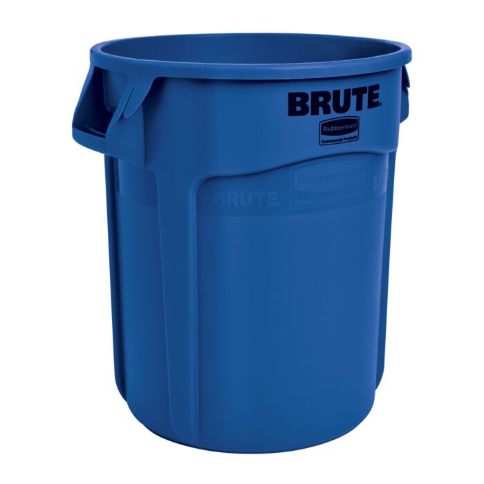 Ronde Brute container 75,7 ltr, Rubbermaid, model: VB 002620, blauw