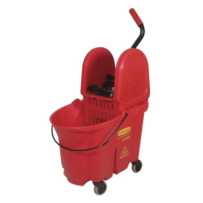 WaveBrake neerwaartse combopers, Rubbermaid, model: VB 007578, rood