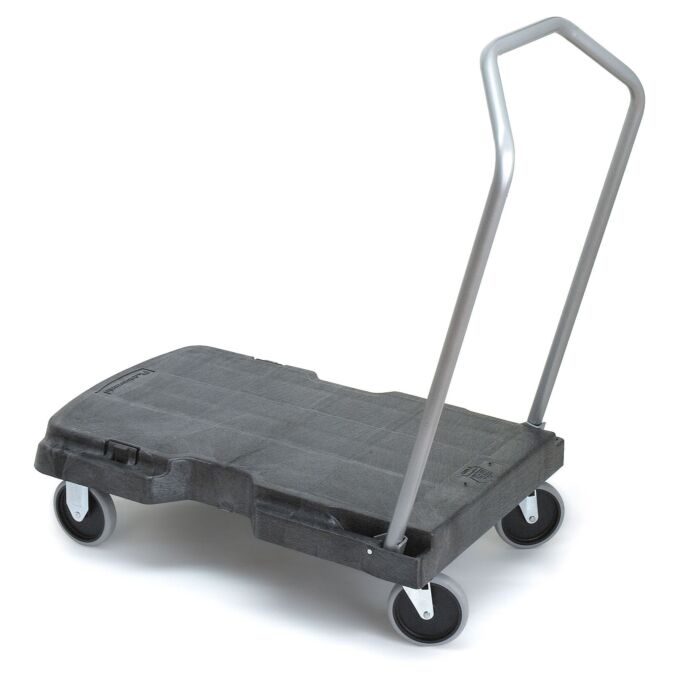 Triple trolley, Rubbermaid, model: VB 004401, zwart, grijs