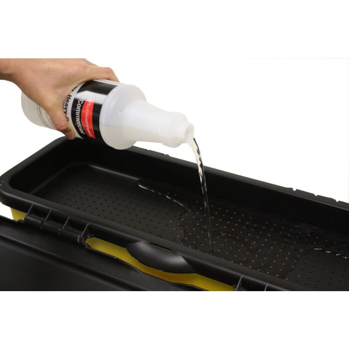 Top-down-laademmer, Rubbermaid, model: VB 212539, geel, zwart