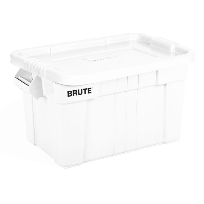 Brute-opbergbox 75,5 ltr, Rubbermaid, model: VB 000931, wit