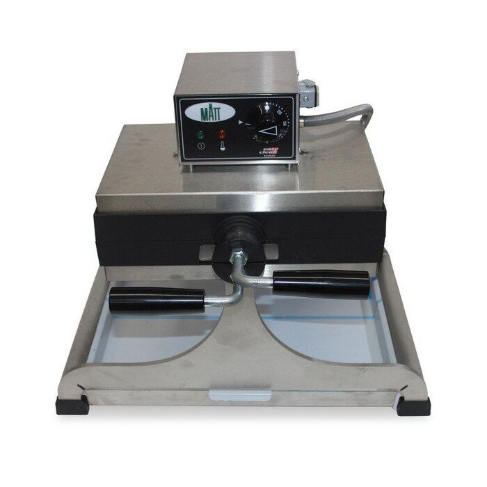 Draaibaar wafelijzer, 4x13 Luikse, Matt/Krampouz, 230V/2600W