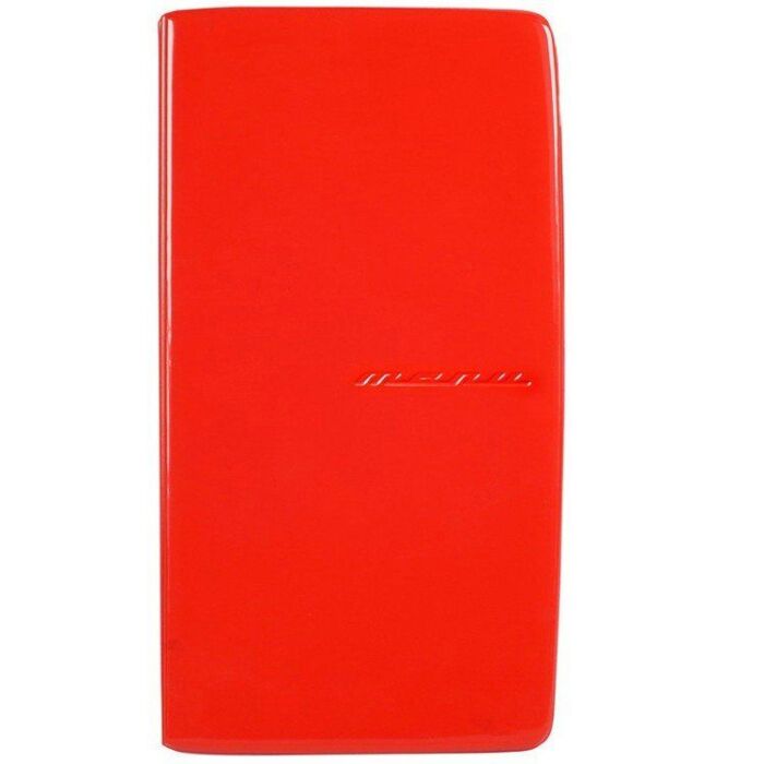 Menumap A4 small Dagstyle, PVC, Pop red, Rood, 29x15.5cm 