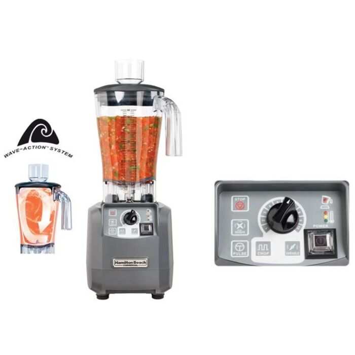 FOOD Blender Hamilton Beach TOURNANT, 750W, MET POLYCARBONAAT SCHENKKAN 1,8 L