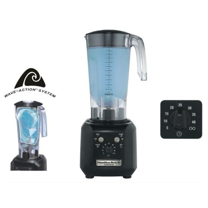 TANGO Blender Hamilton Beach, 600W, MET POLYCARBONAAT SCHENKKAN 1,4 L
