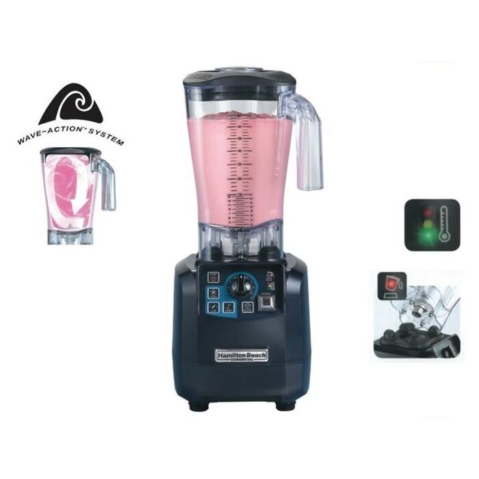 TEMPEST Blender Hamilton Beach, 880W, MET POLYCARBONAAT SCHENKKAN 1,8 L