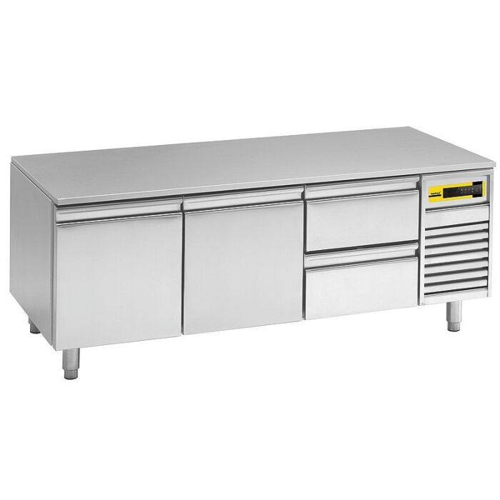 Koelwerkbank Nordcap 4 lades, 283L, 160(B) X 65(H) X 70(D), 230V/262W