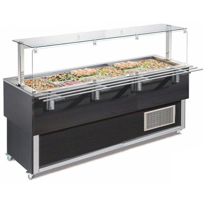 Buffet eiland koud Nordcap, 214(B) X 133(H) X 76(D), 230V/2695W