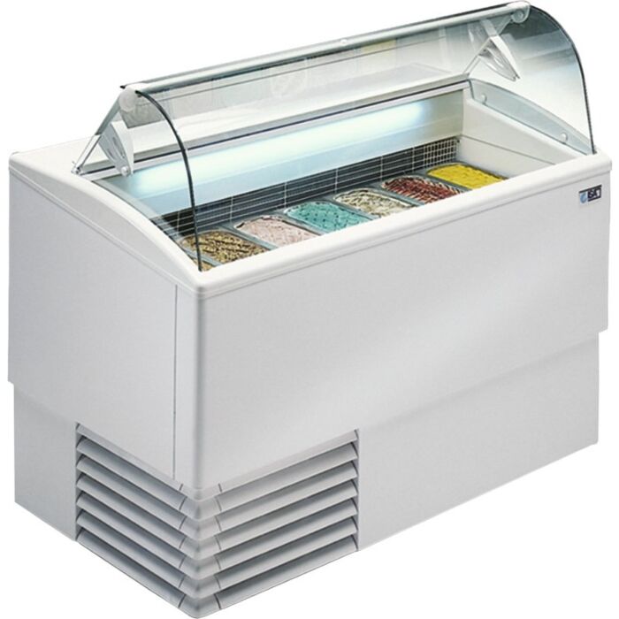 Ijsvitrine ISA 372L, 118(B) X 118(H) X 80(D), 230V/590W